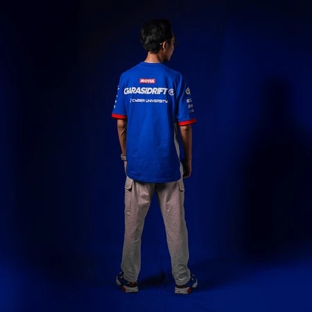 Garasi Drift T-Shirt GDRT 2025 Type 1 Blue