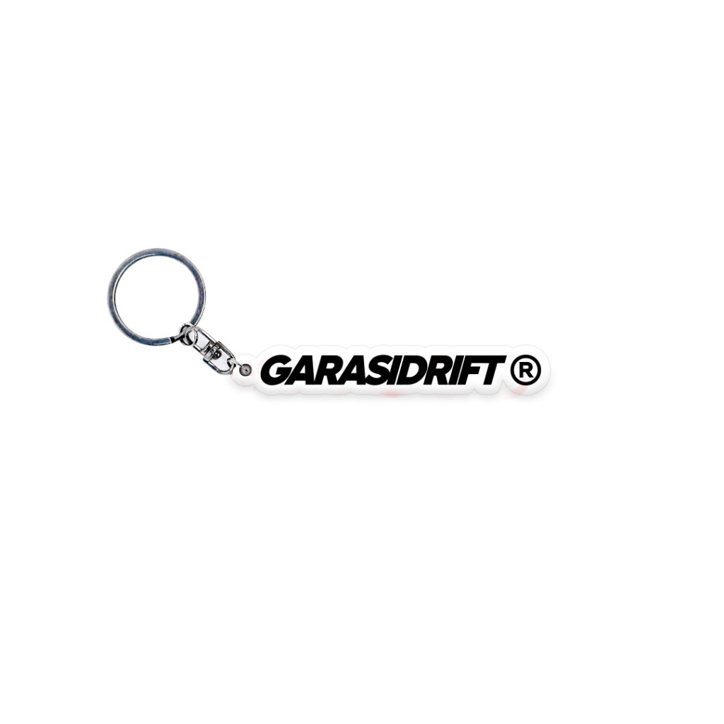 Garasi Drift Rubber Keychain