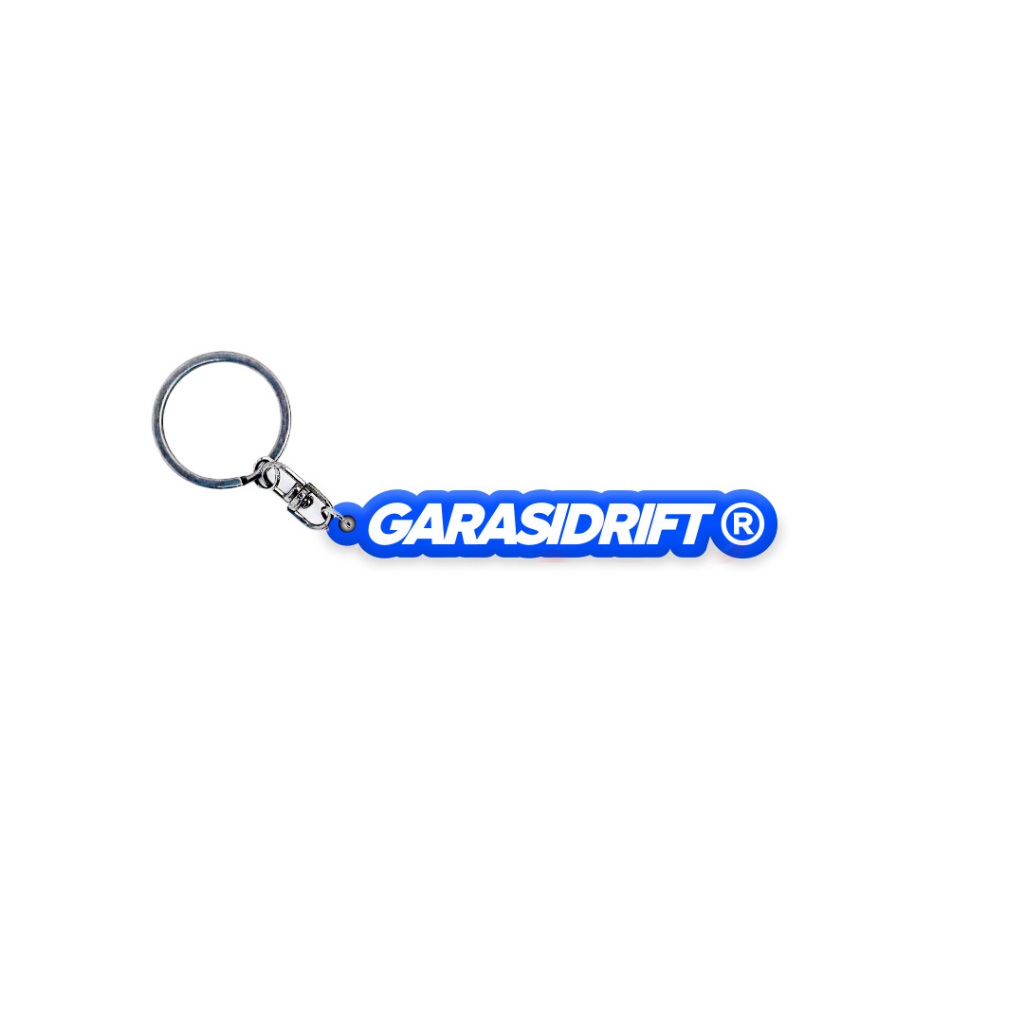 Garasi Drift Rubber Keychain