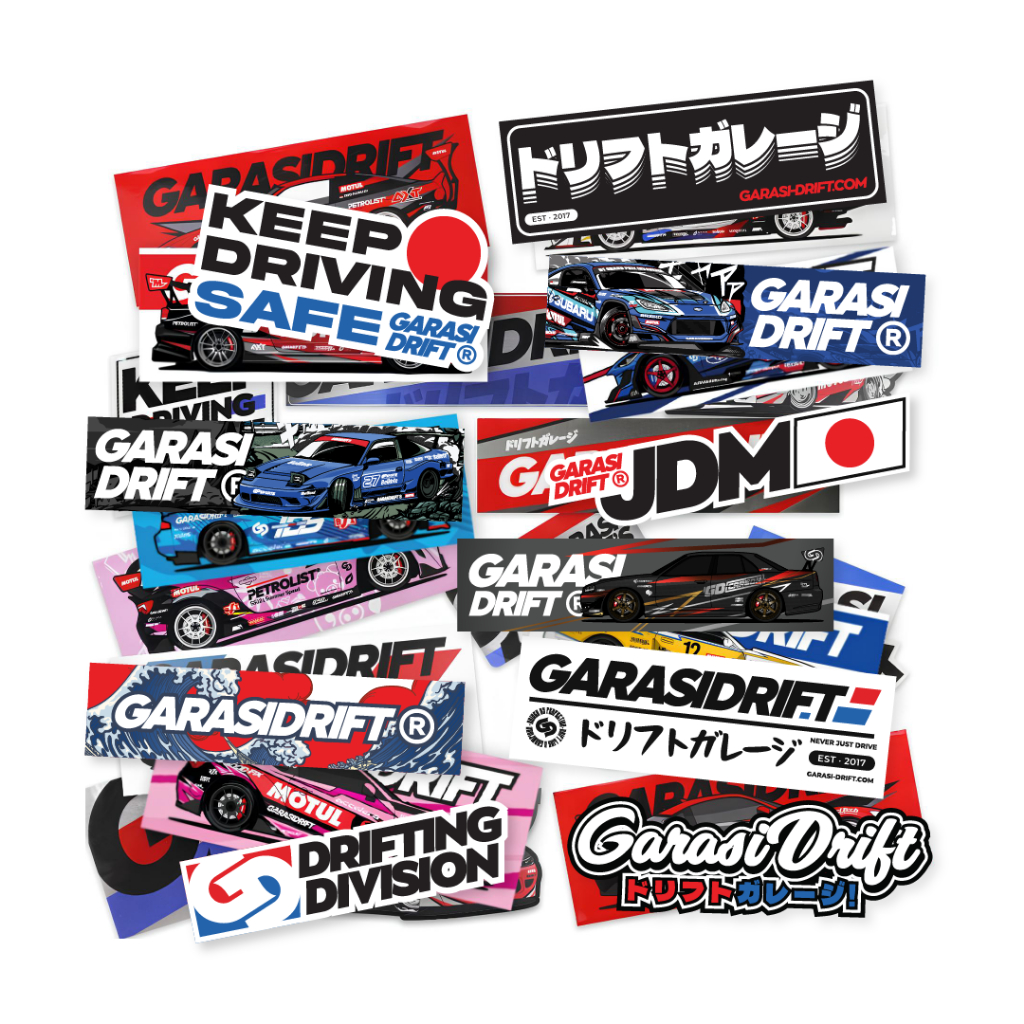 Garasi Drift Stickers | Garasi Drift Merchandise