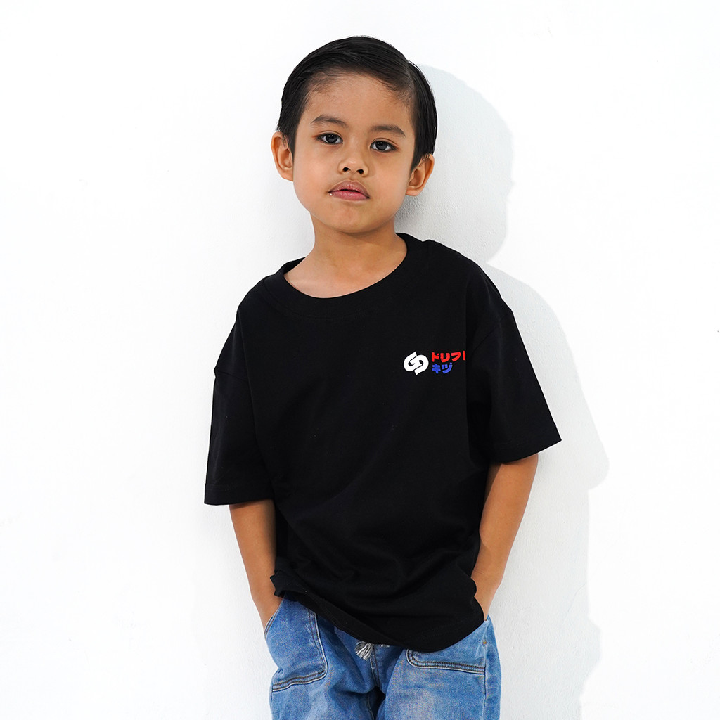 Garasi Drift Kids T-Shirt S15 Le Monalisa LBWK Black