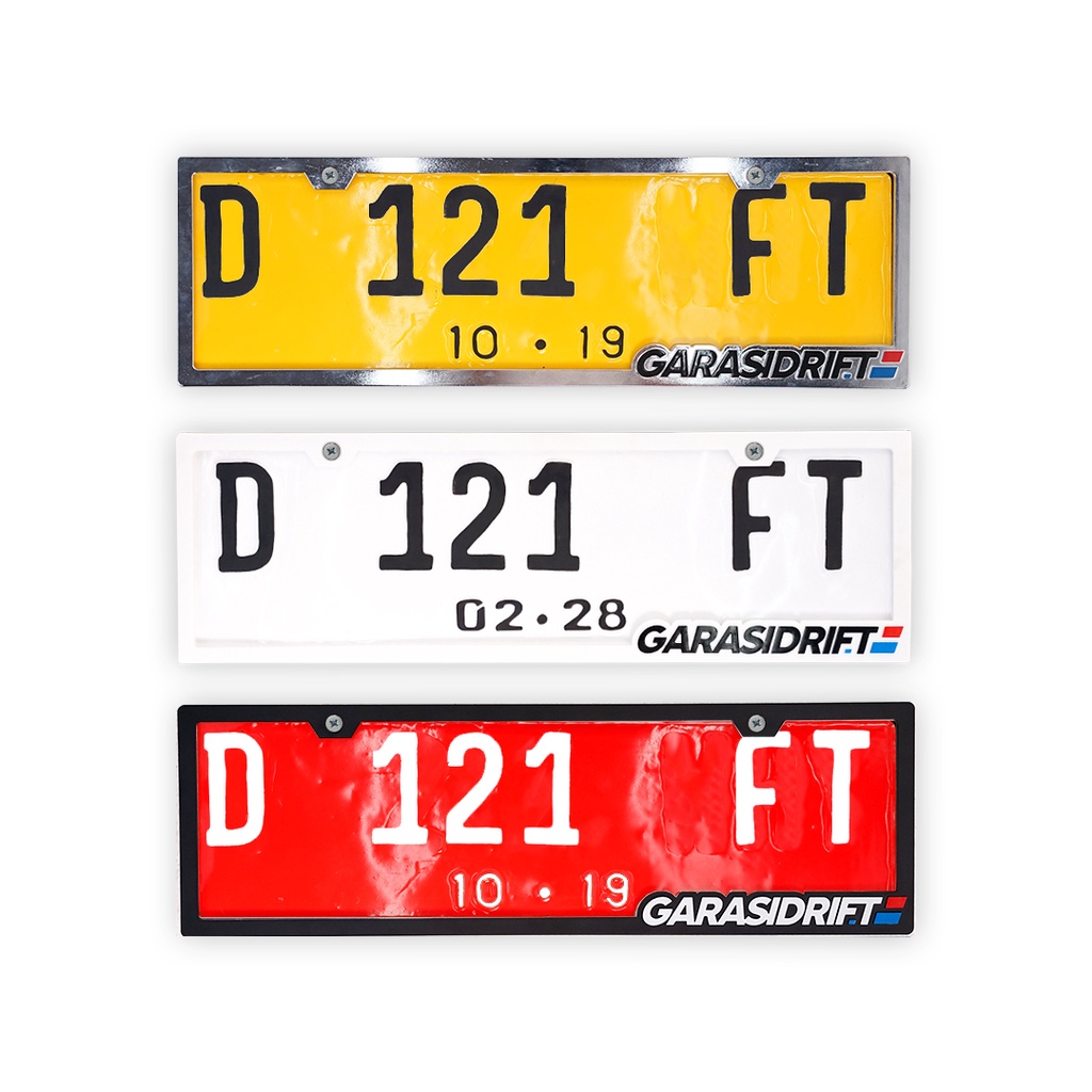 Garasi Drift Licence Frame Plate
