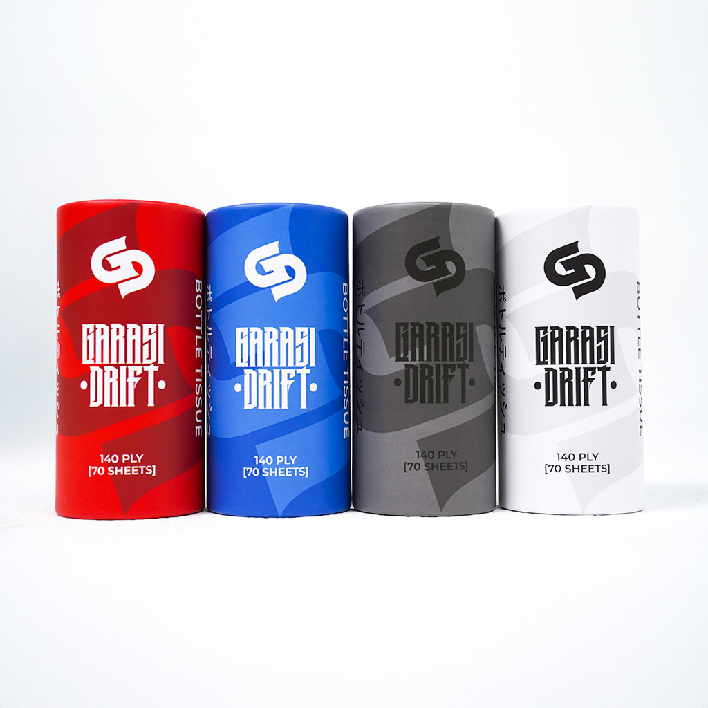 Garasi Drift Car Tissue Bottle