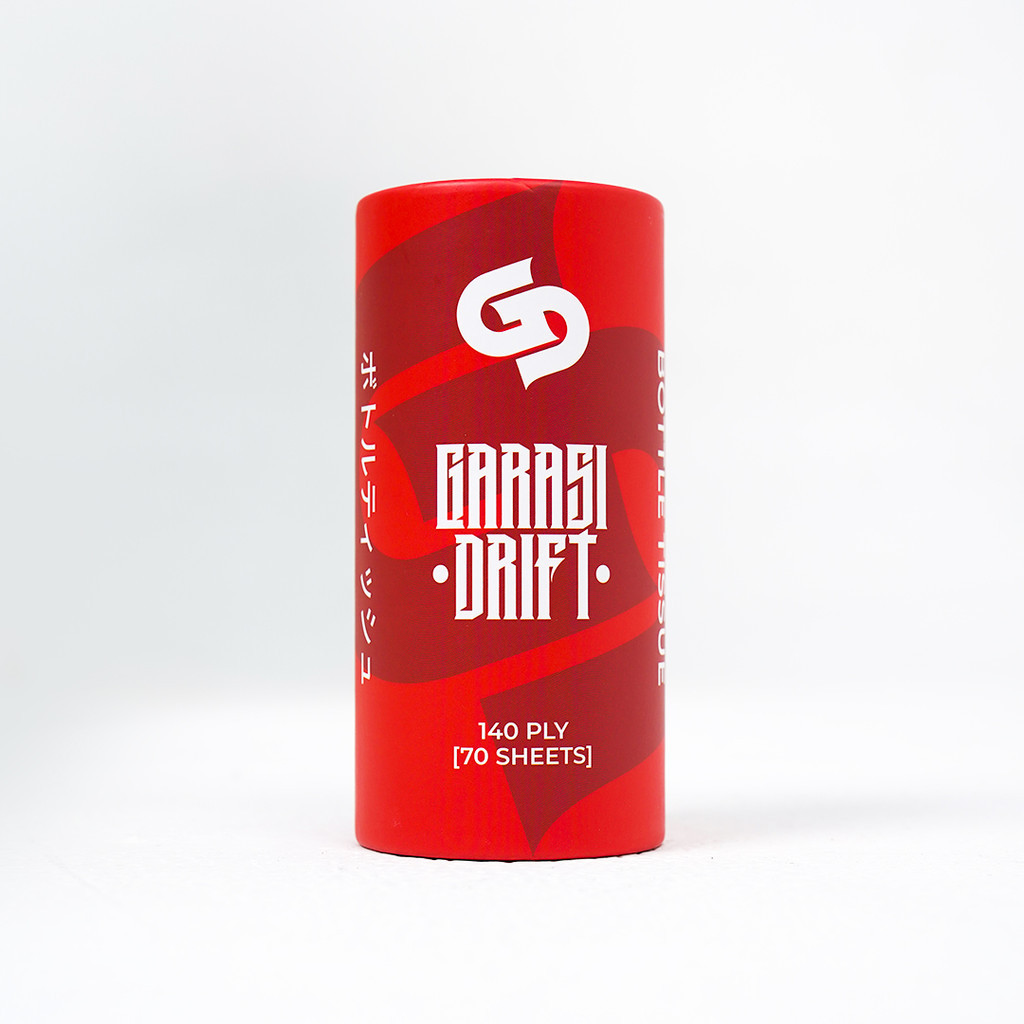Garasi Drift Car Tissue Bottle