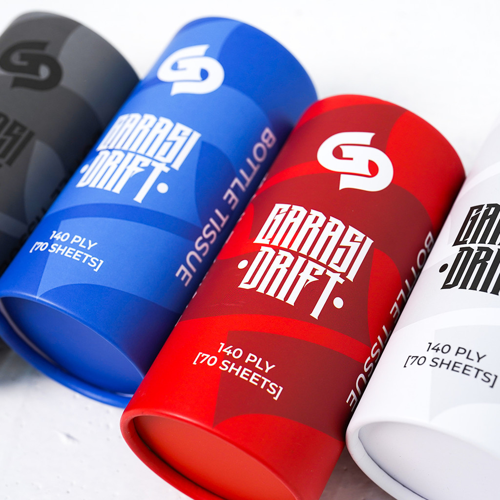Garasi Drift Car Tissue Bottle