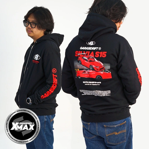 Image of Garasi Drift Jacket The GP Sports S15 DBP Black
