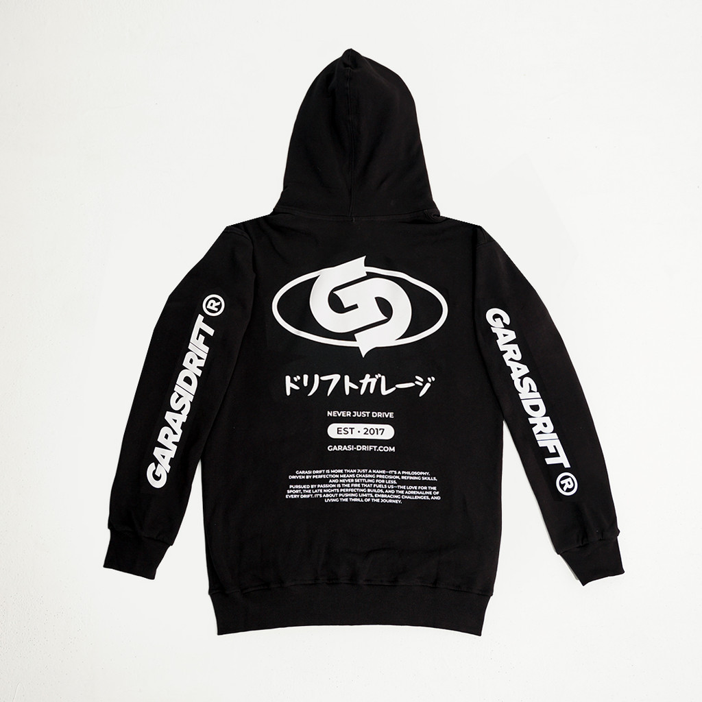 Garasi Drift Garasi Drift Jacket The Orbit Symbol Black