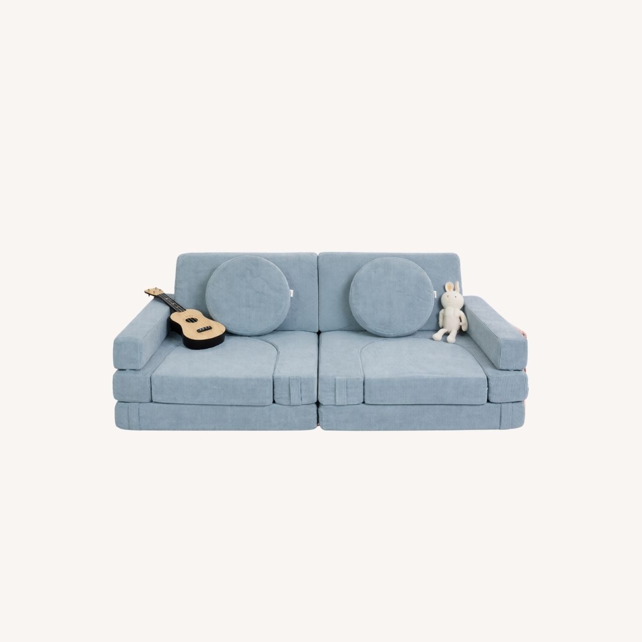 Cozy Bricks EOKO-Tex Curduroy Ocean