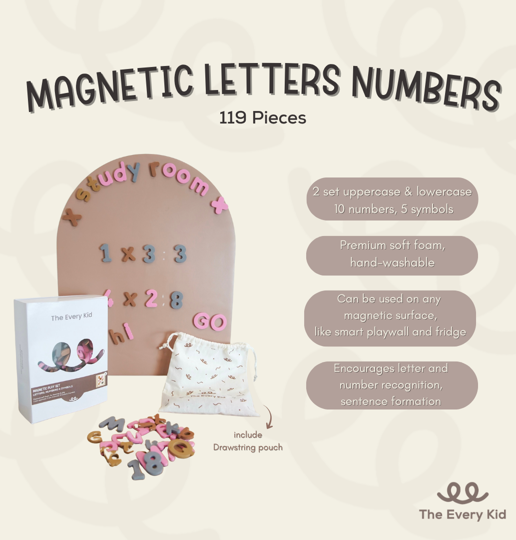 Magnetic Letters & Numbers