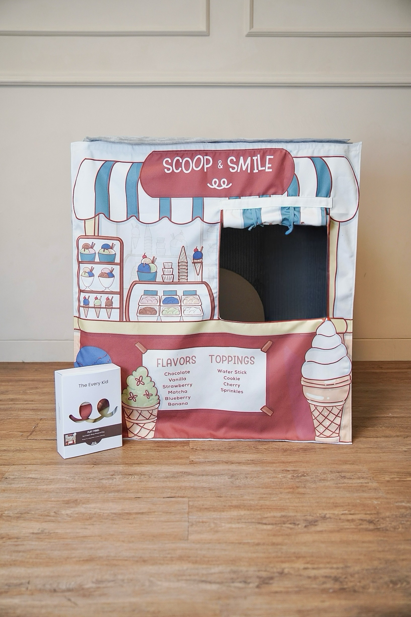 Ice Cream Shop Play Pretend Panel