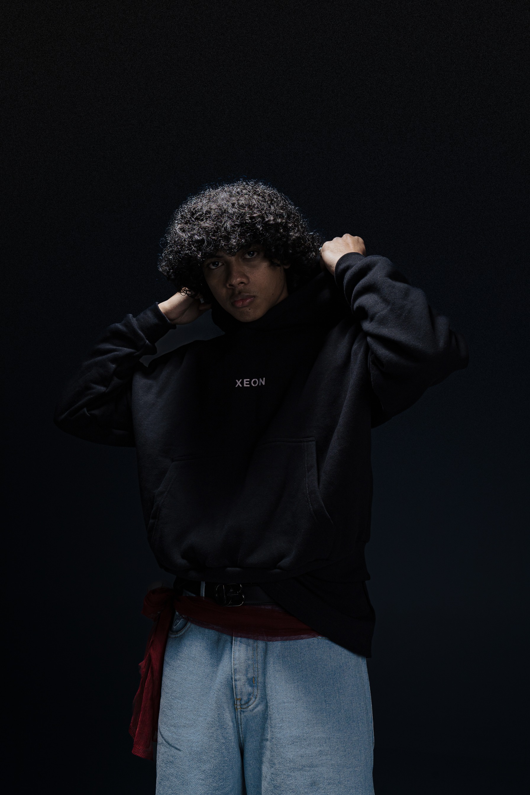 Xeon - Hoodie Boxy Oversize - XS