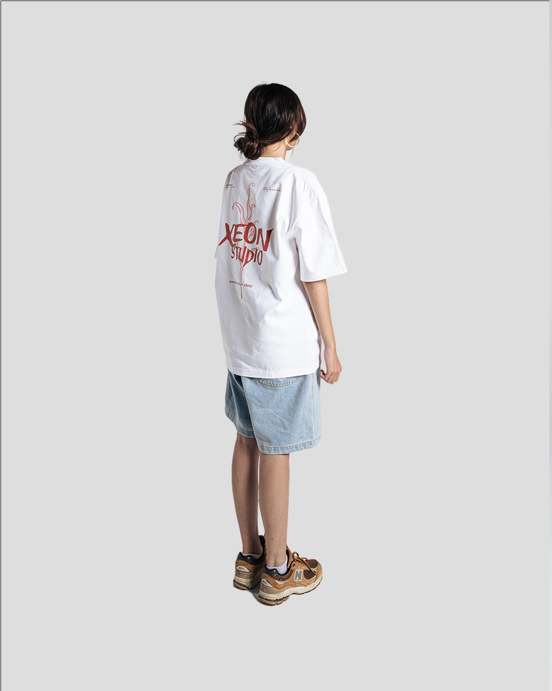 Xeon - Tshirt Boxy Oversized 16s Australia Coolbreeze - Leaf