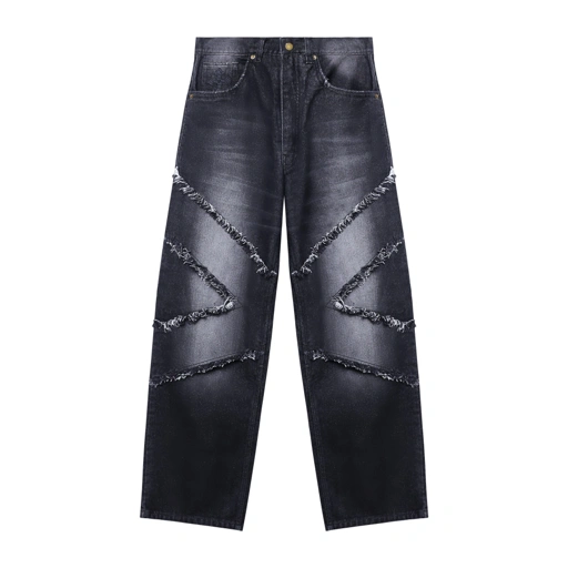 Image of Xeon - Denim Pants Baggy - Distressed