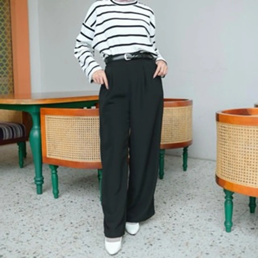 Image of PROUDYHIJAB - Palermo Highwaist Pants Celana Wanita