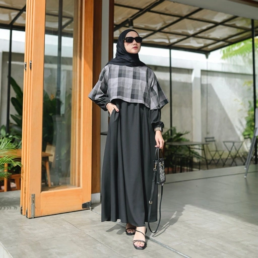 Image of PROUDYHIJAB - Yunabi Dress Busui Friendly Bukaan Kanan Kiri By Proudyhijab