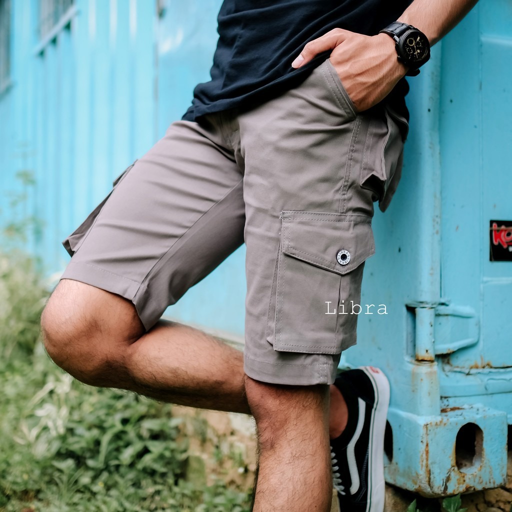 Delibra Celana Cargo Pendek Pria