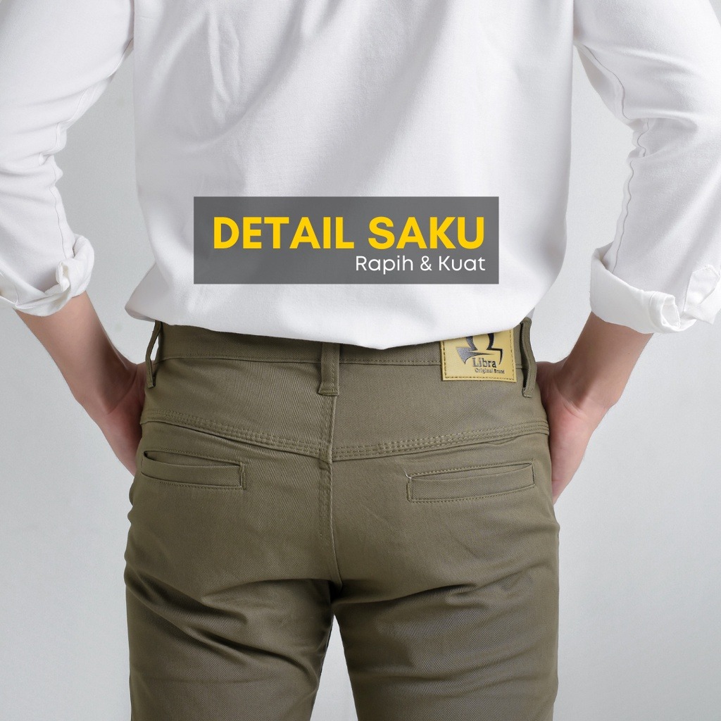 Delibra Celana Kerja Chino Premium