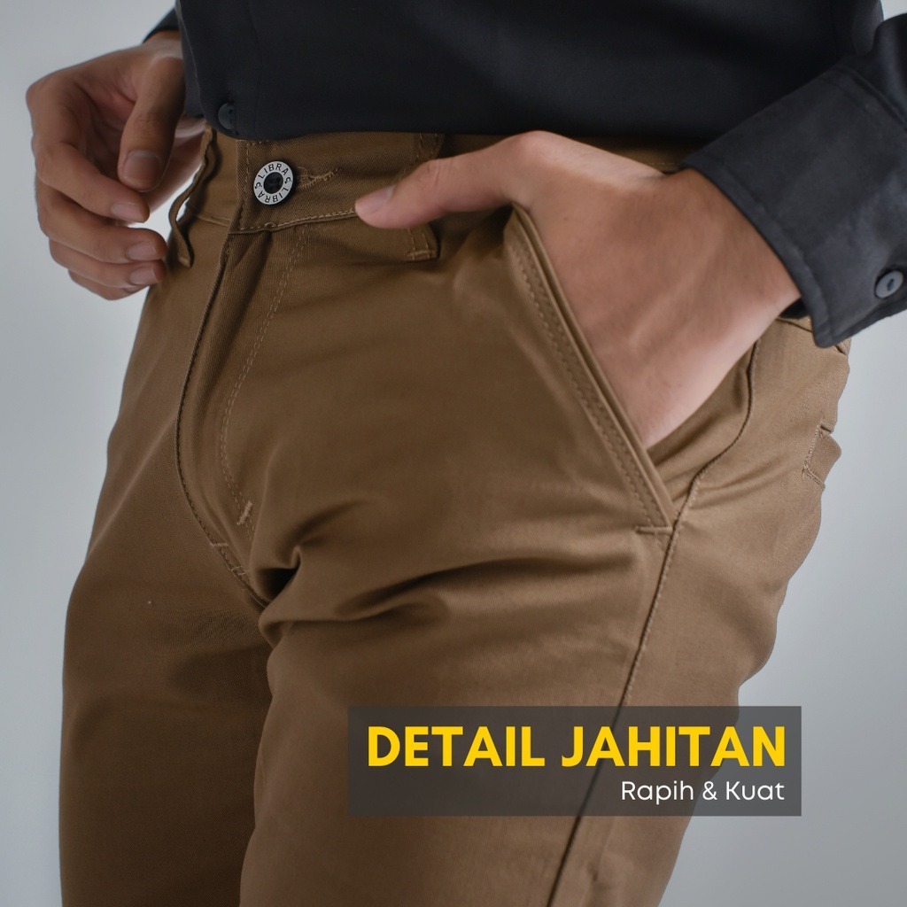 Delibra Celana Kerja Chino Premium