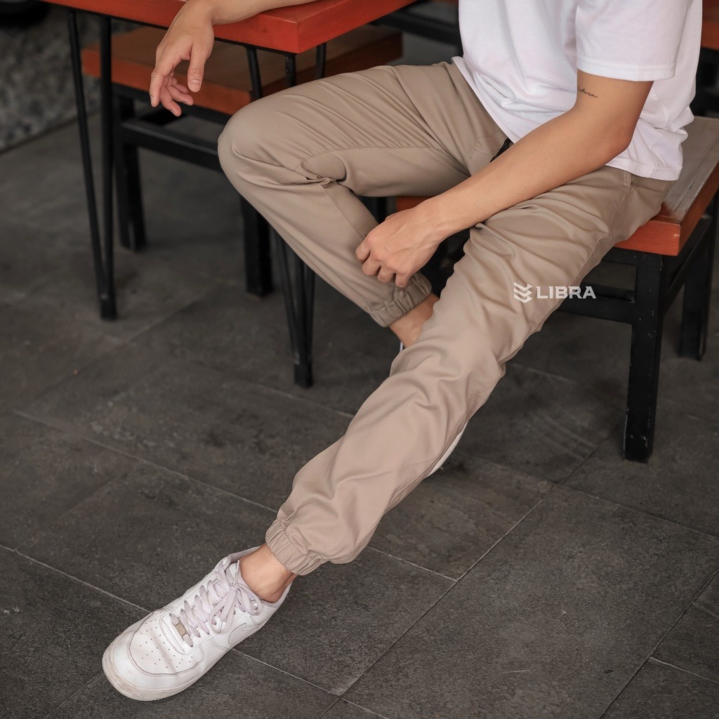 Delibra Celana Jogger Panjang Khaki