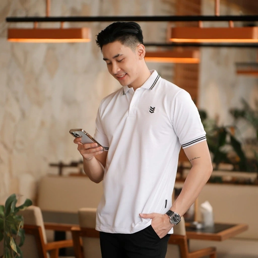 Image of Kaos Polo Nexsus White