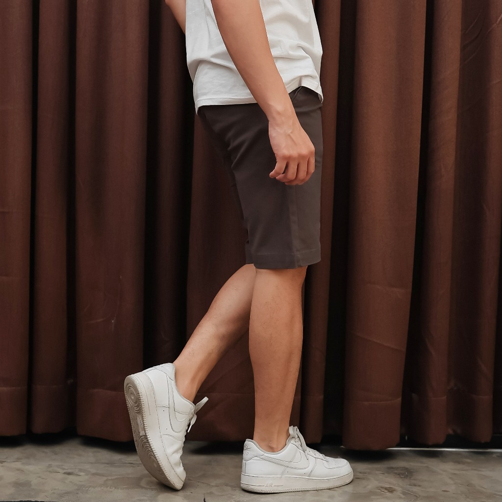 Delibra Celana Chino Pendek Grey Old
