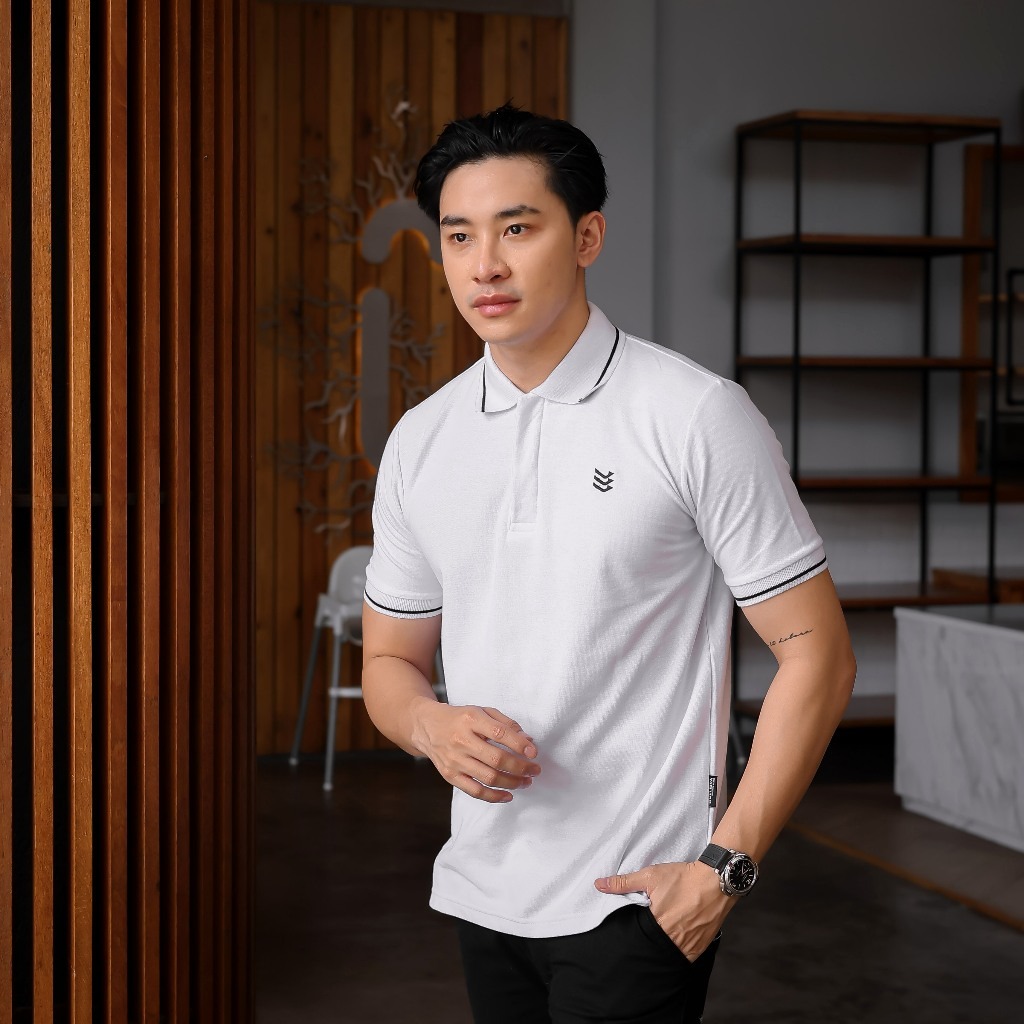 Delibra Kaos Polo Pria Smith Kaos Kerah