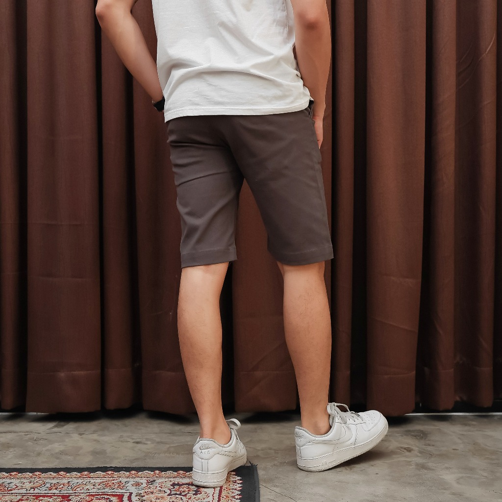 Delibra Celana Chino Pendek Grey Old