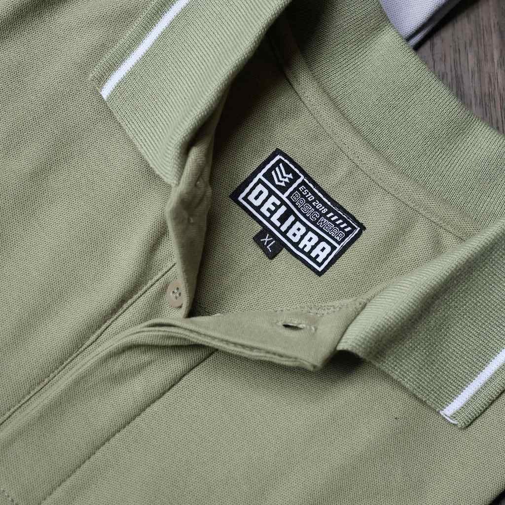 Delibra Kaos Polo Pria Smith Kaos Kerah