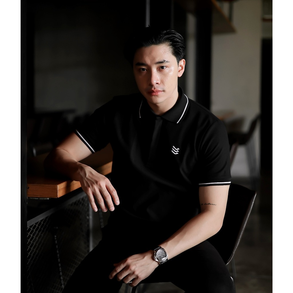 Delibra Kaos Polo Pria Smith Kaos Kerah