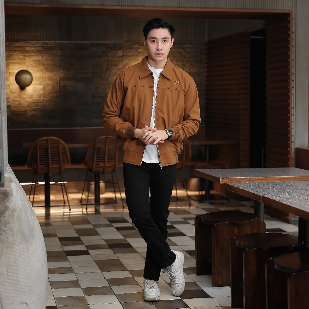 Delibra Jaket Canvas Renzo Gold