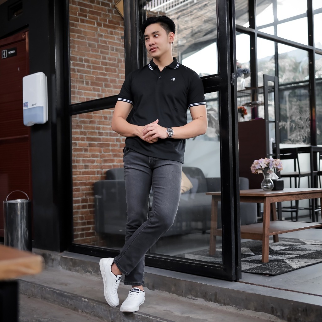 Kaos Polo Nexsus Black 