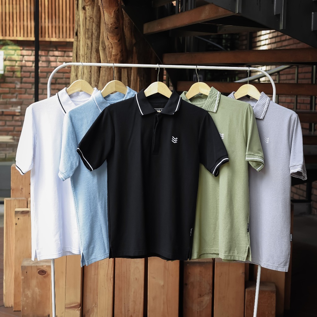 Delibra Kaos Polo Pria Smith Kaos Kerah