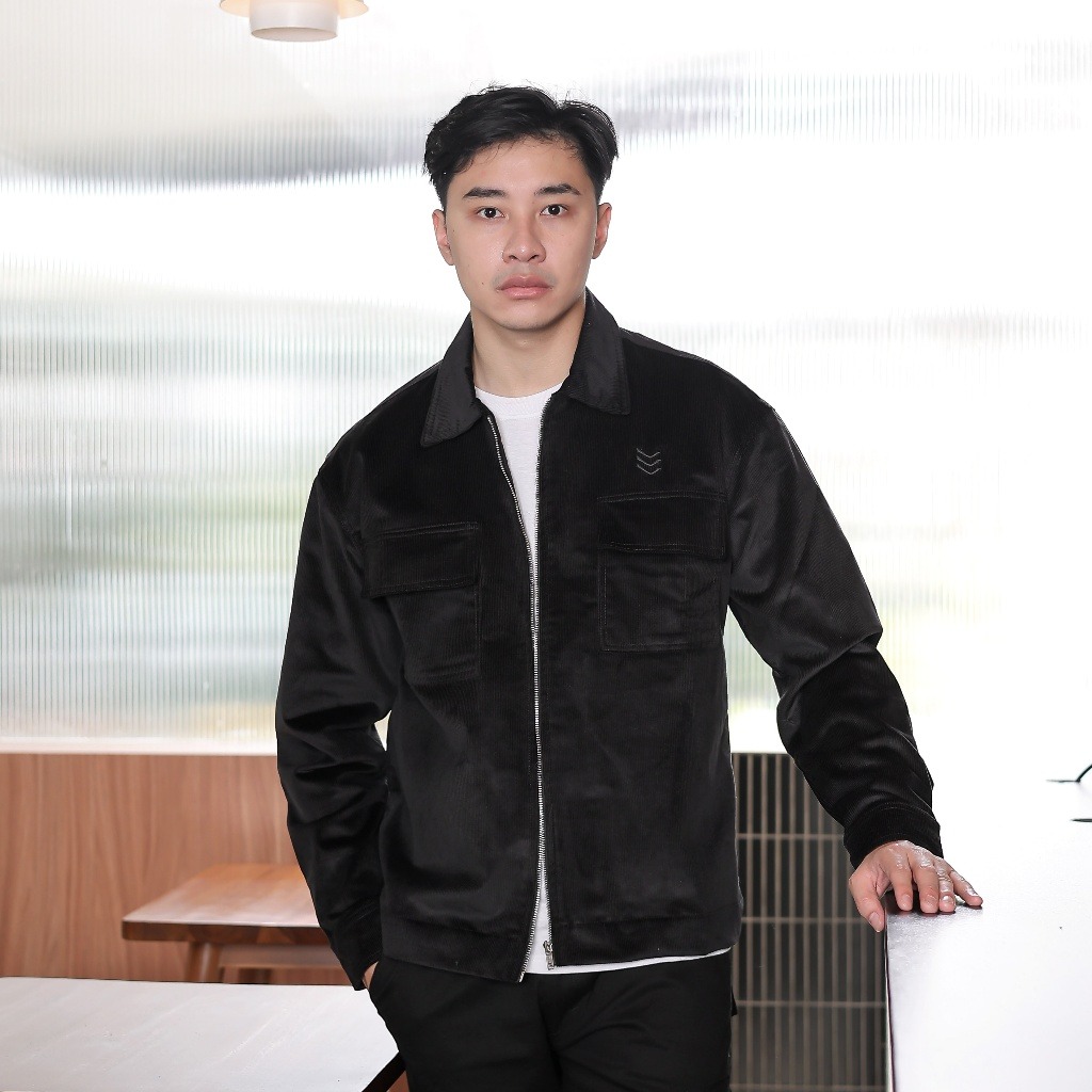 Delibra Jaket Pria Korduroy