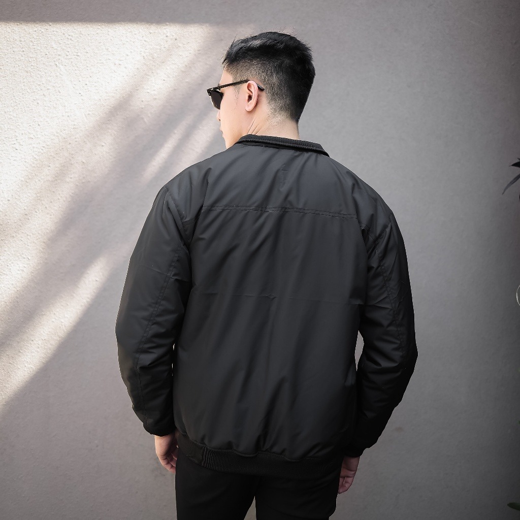 Delibra Jaket Parasut Windbreaker Motor Pria Mayer Waterproof