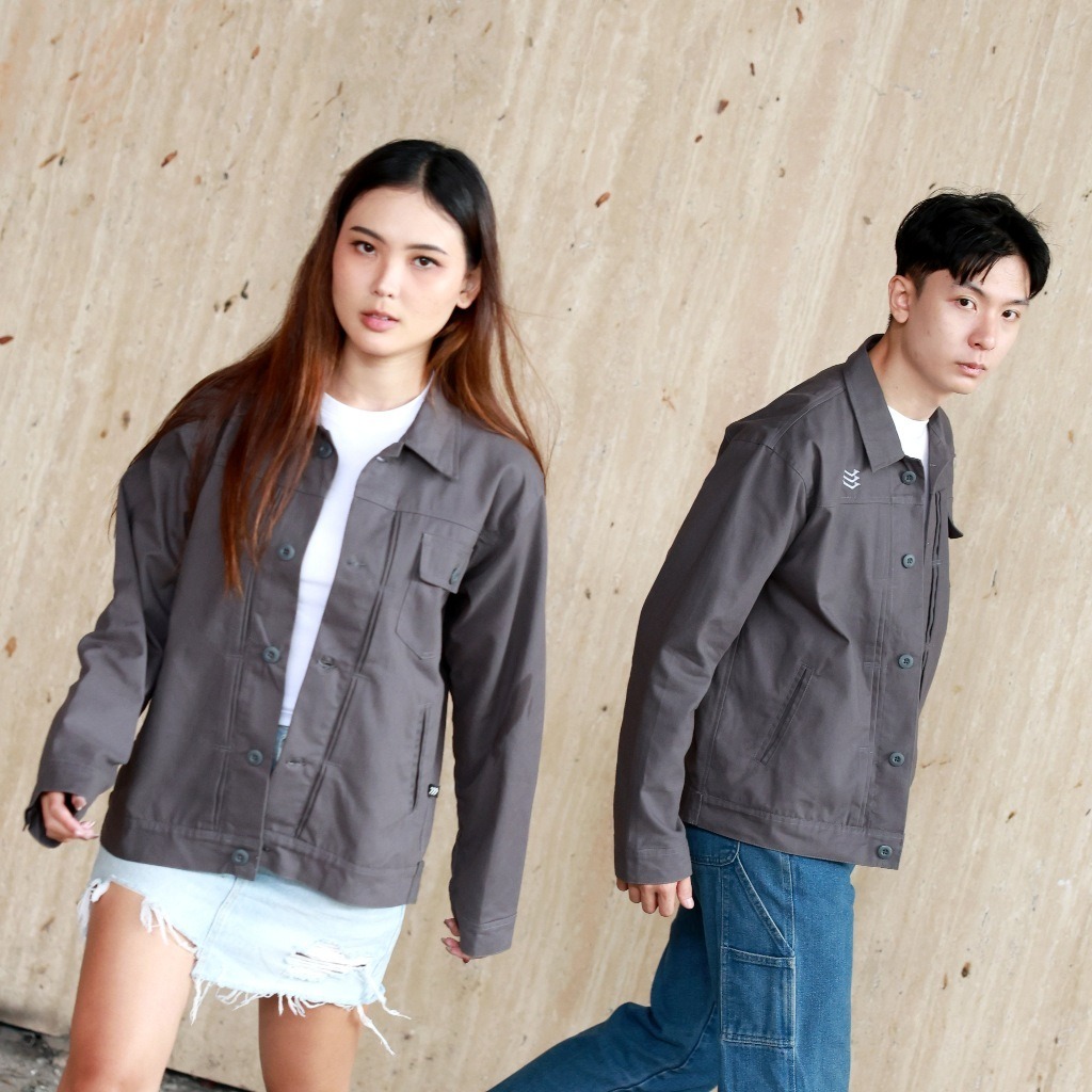 Delibra Jaket Trucker Pria