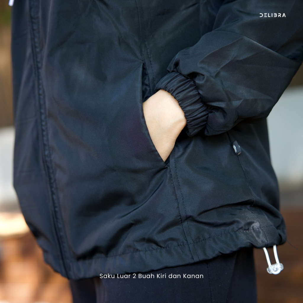 Delibra Jaket Parasut Wanita Anna