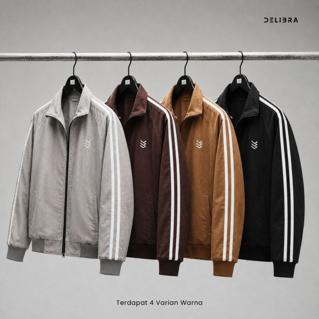 Delibra Jaket Suede Pria Wanita Marco