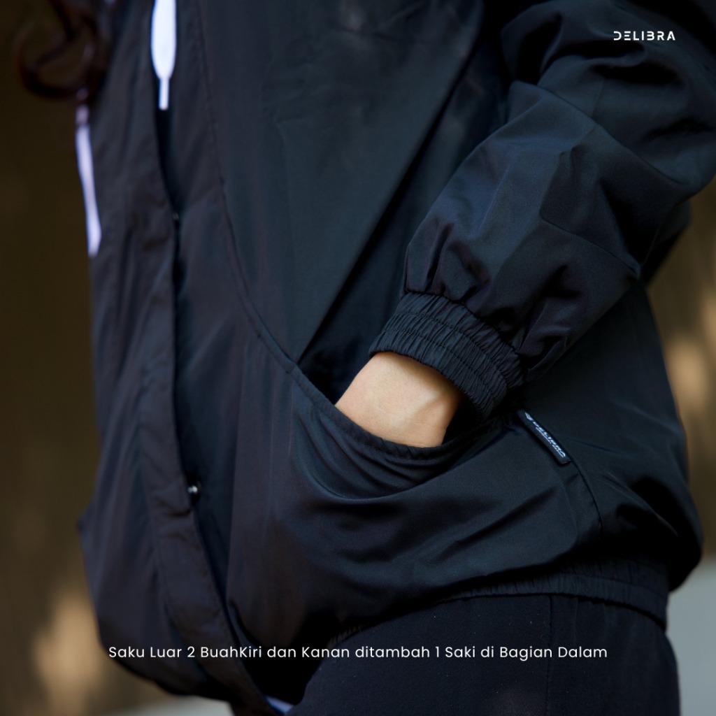 Delibra Jaket Parasut Wanita Marsya