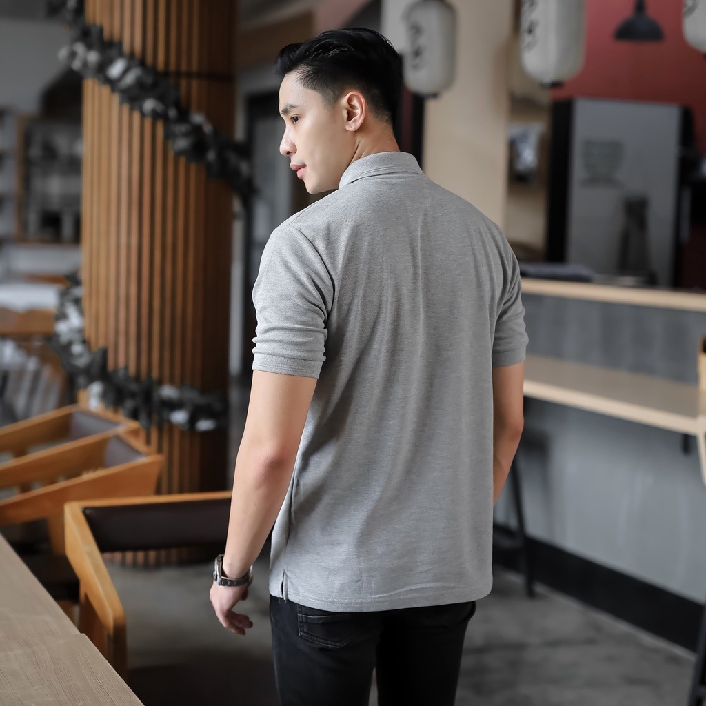 Delibra Kaos Polo Basic Grey
