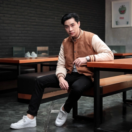Delibra Jaket Bomber Pria Severus Coffe