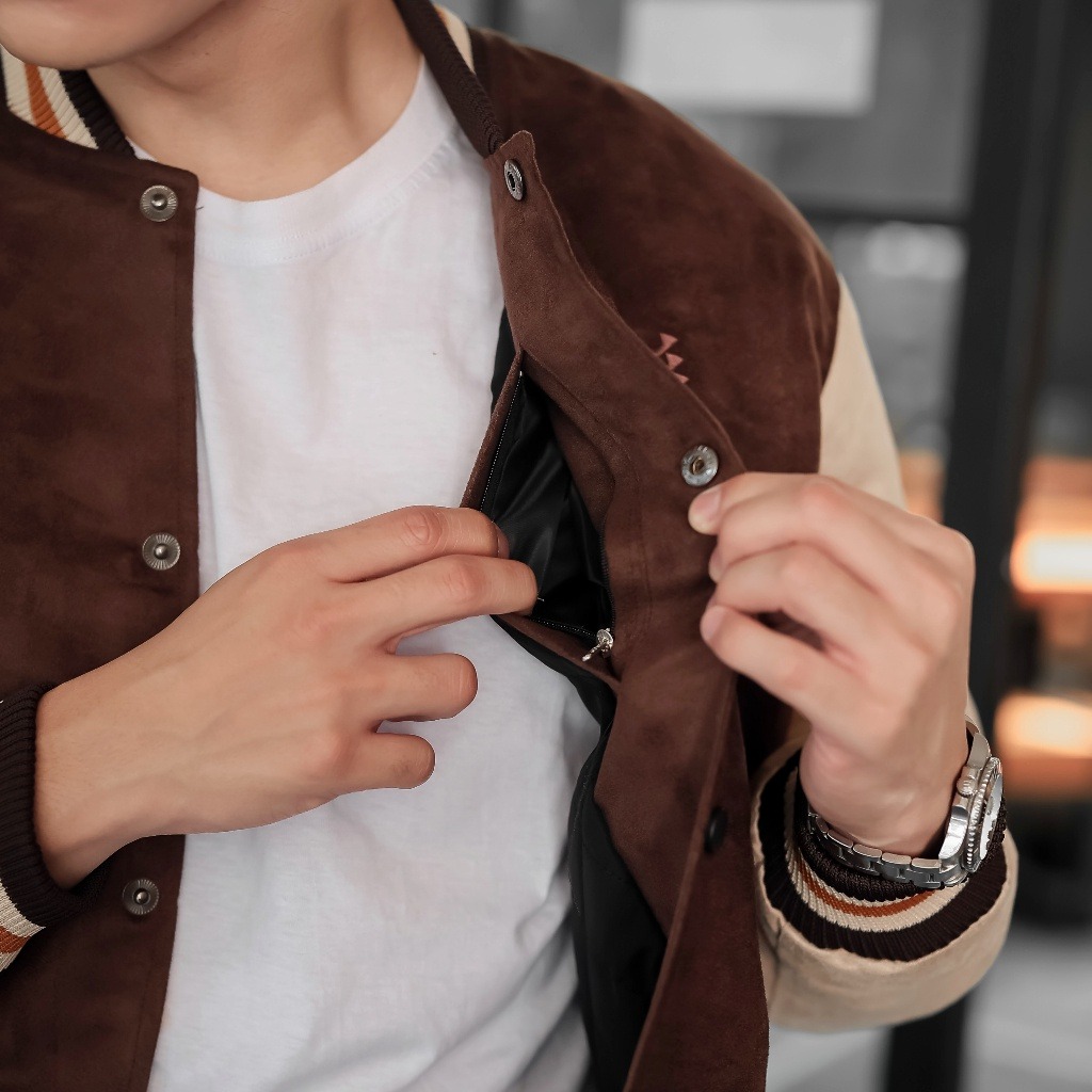 Delibra Jaket Bomber Pria Severus