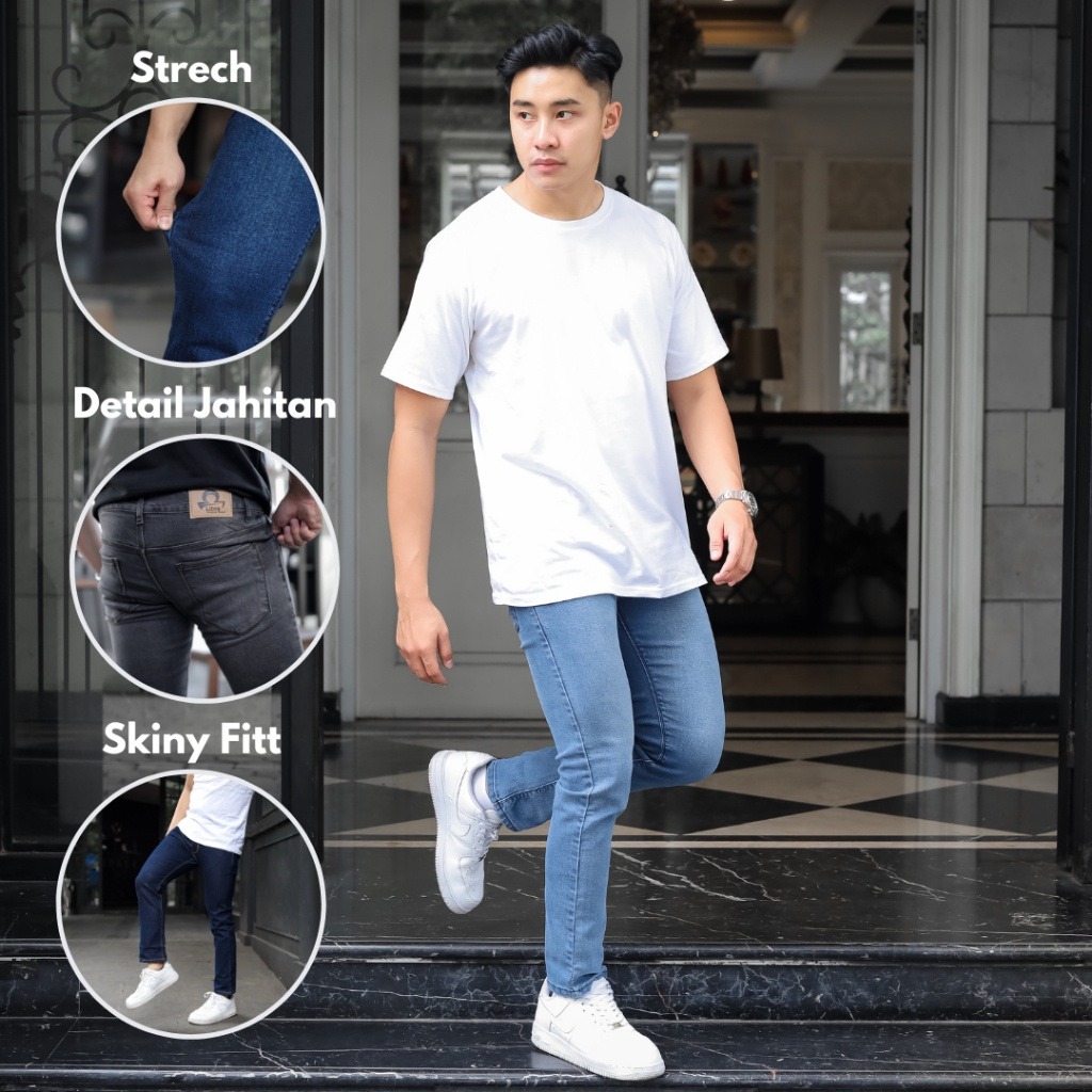 Delibra Celana Jeans Pria Panjang