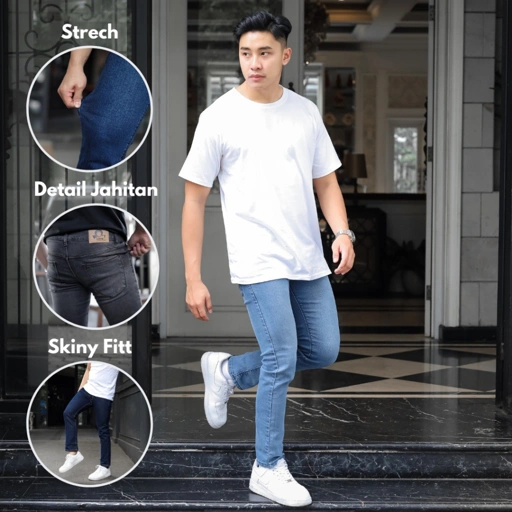 Image of Delibra Celana Jeans Pria Panjang