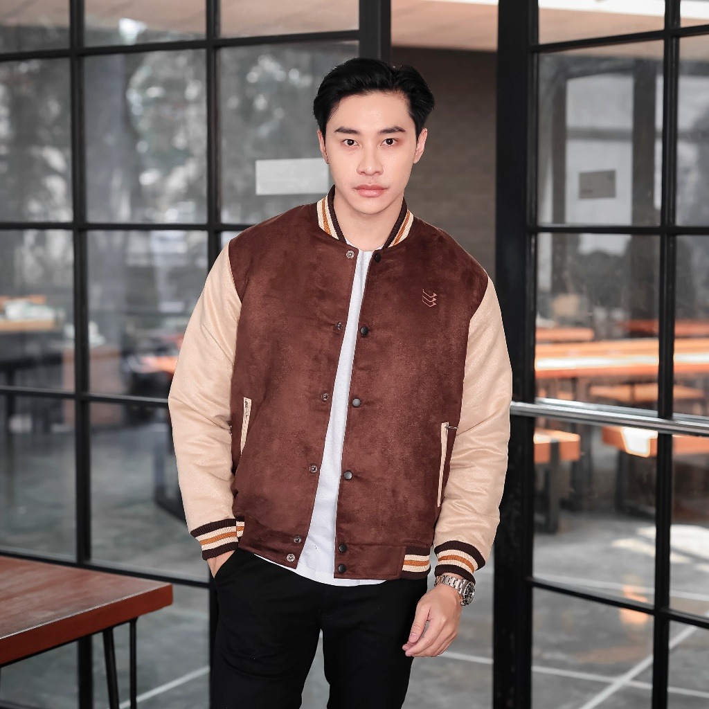 Delibra Jaket Bomber Pria Severus