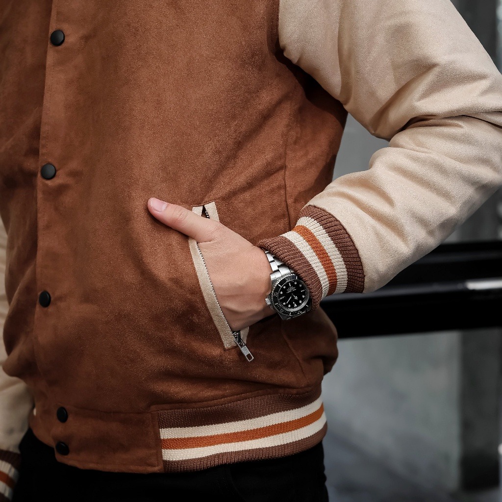 Delibra Jaket Bomber Pria Severus