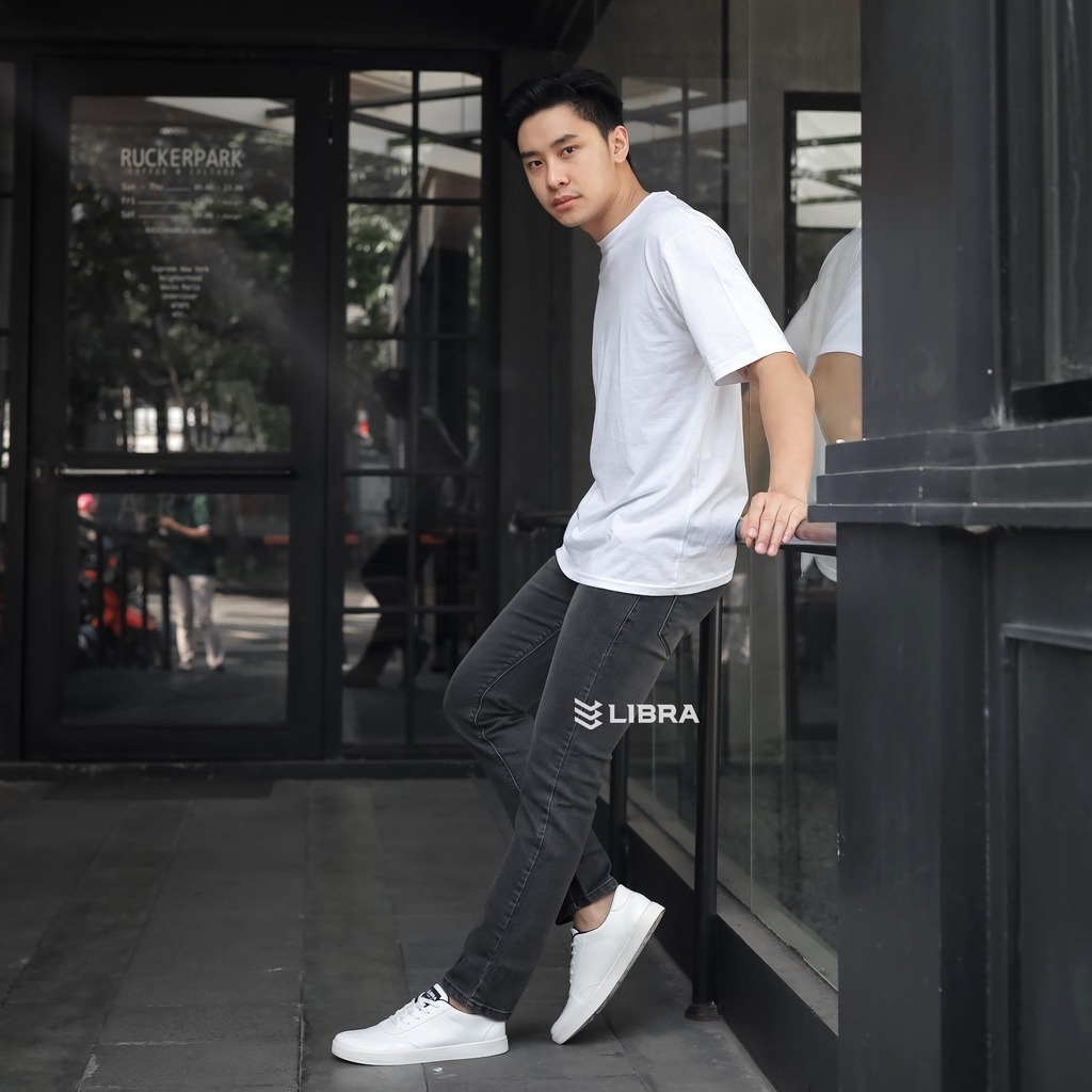 Delibra Celana Jeans Pria Grey Wash