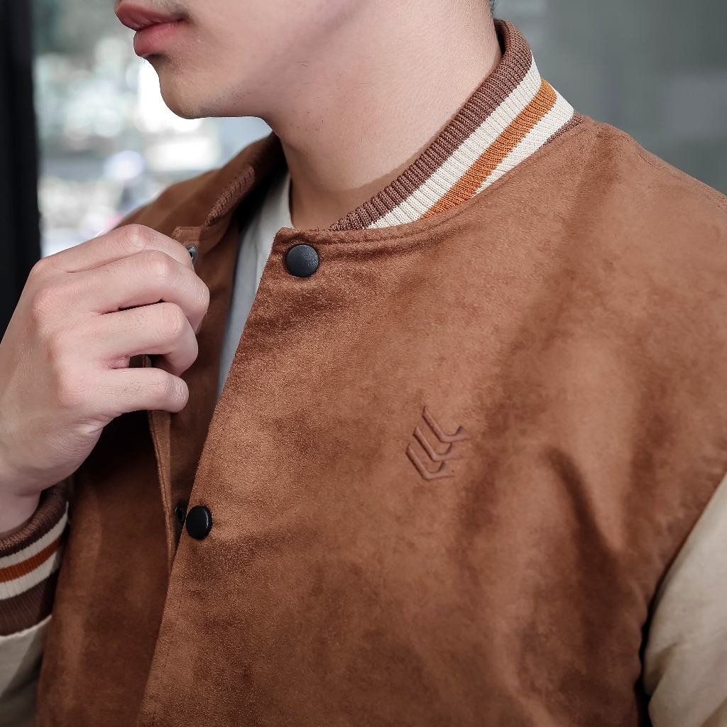 Delibra Jaket Bomber Pria Severus Coffe