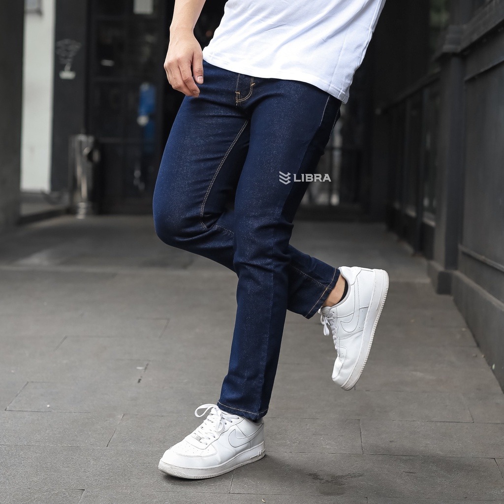 Delibra Celana Jeans Pria Navy