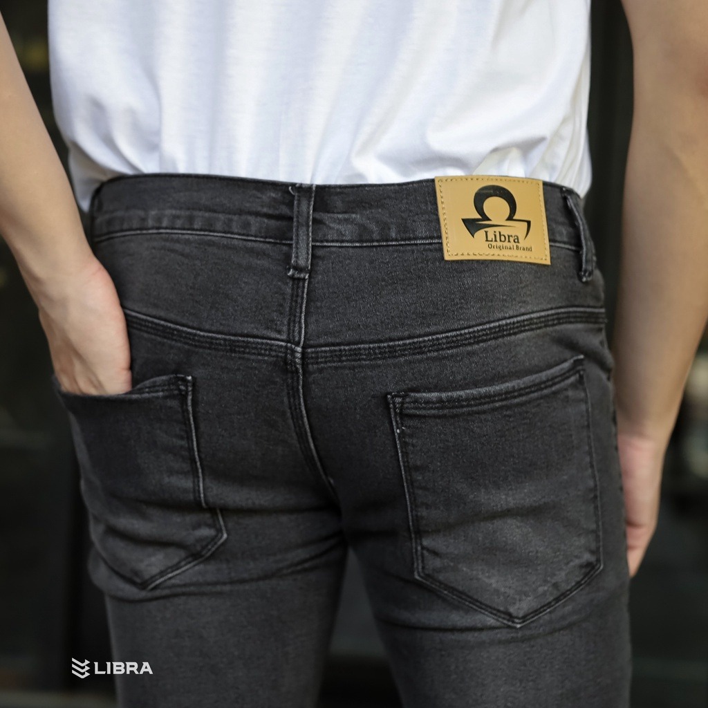 Delibra Celana Jeans Pria Grey Wash