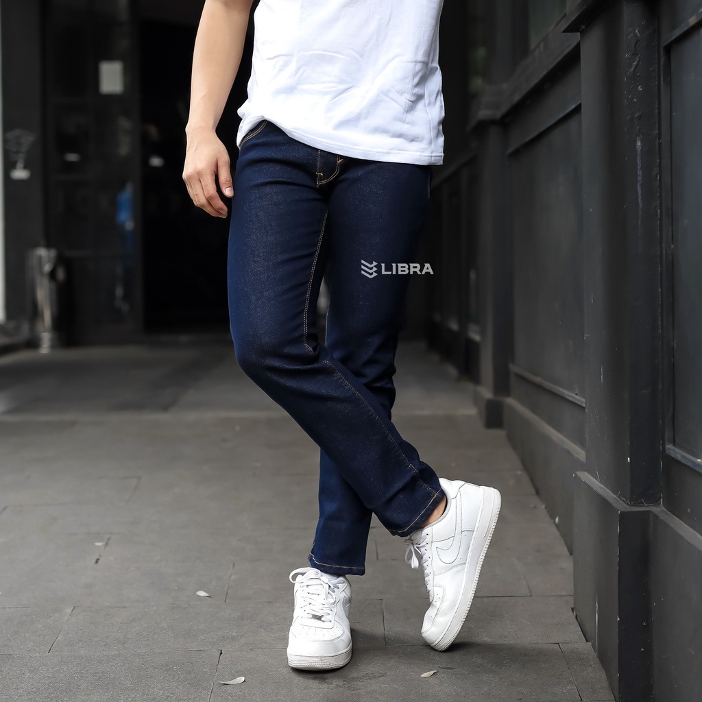 Delibra Celana Jeans Pria Navy